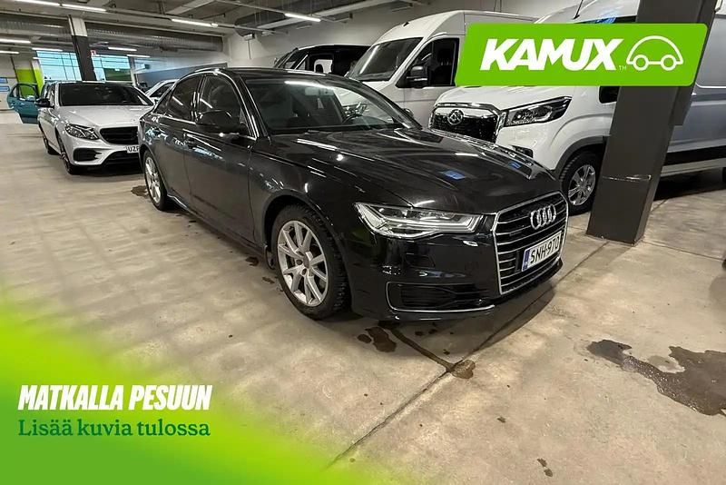 Käytetty Audi A6 218 HP (160 kW) 2015 Musta Sedan