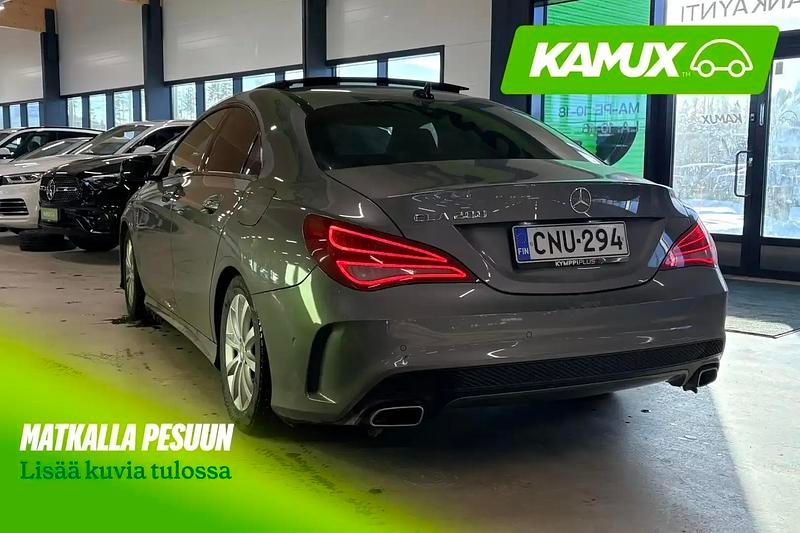 Käytetty Mercedes CLA200 Business 156 HP (114 kW) 2016 Hopea / harmaa Coupe - kaksiovinen