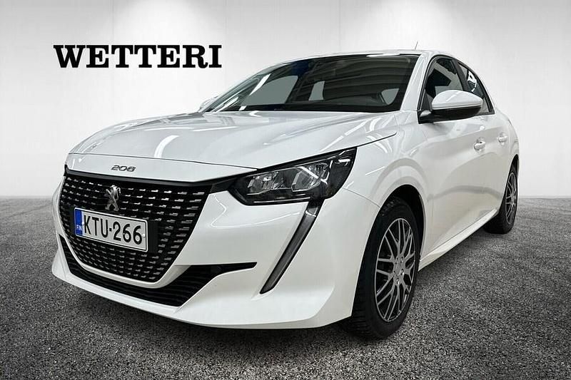 Käytetty Peugeot 208 Active 101 HP (74 kW) 2020 Valkoinen Viistoperä