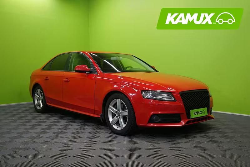 Punainen Käytetty 2009 Audi A4 Business Sedan | 6 390 € (Perustarjous) - Kuva 1/4
