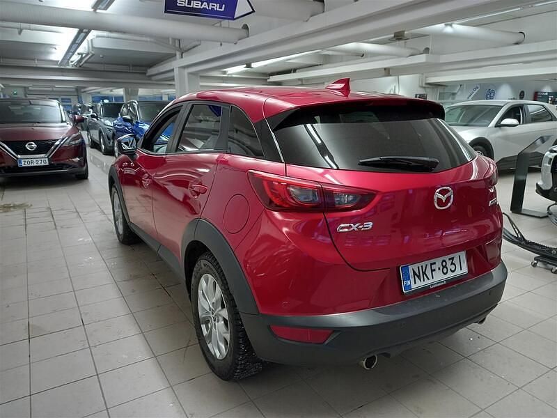 Käytetty Mazda CX-3 Touring 120 HP (88 kW) 2016 Punainen Katumaasturi