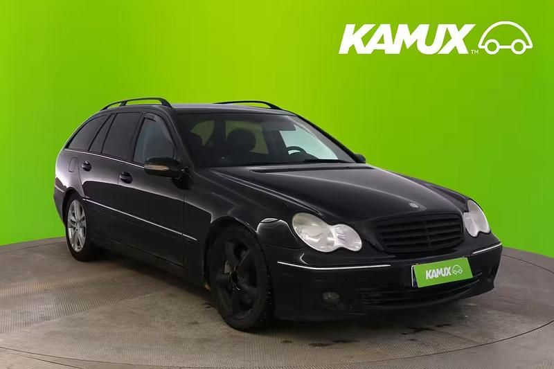 Musta Käytetty 2005 Mercedes C320 Farmari | 2 300 € - Kuva 1/4