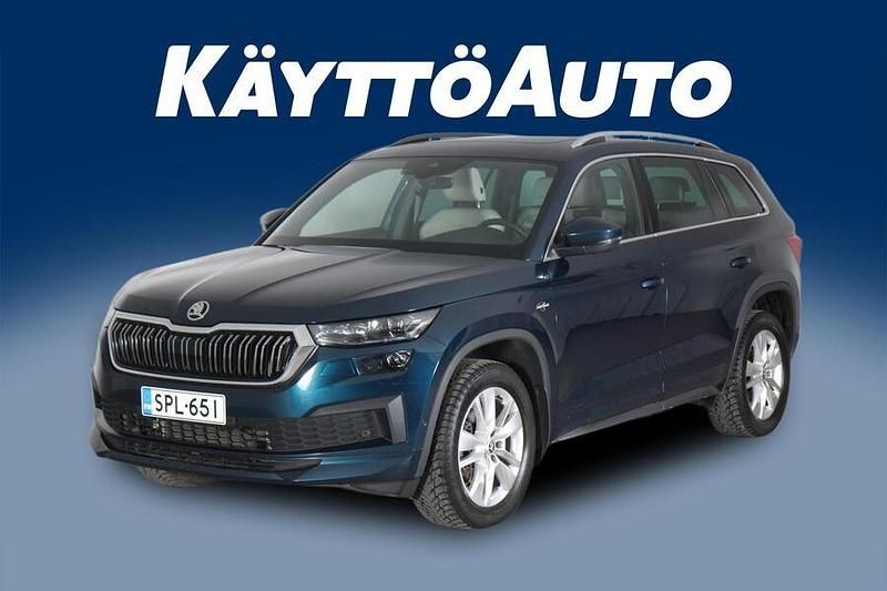 Käytetty Skoda Kodiaq LAURIN & KLEMENT 150 HP (110 kW) 2023 Lava blue, metalli Katumaasturi