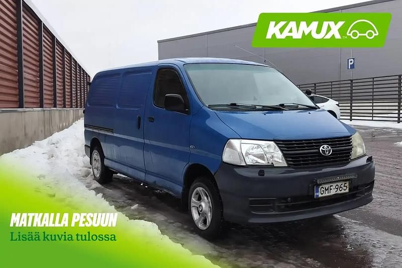 Käytetty Toyota HiAce 117 HP (86 kW) 2007 Sininen Van