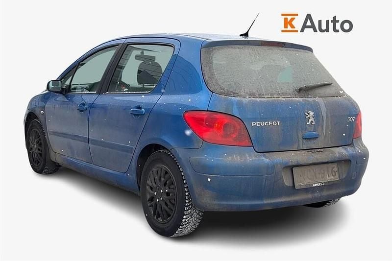 Käytetty Peugeot 307 109 HP (80 kW) 2008 Sininen Viistoperä