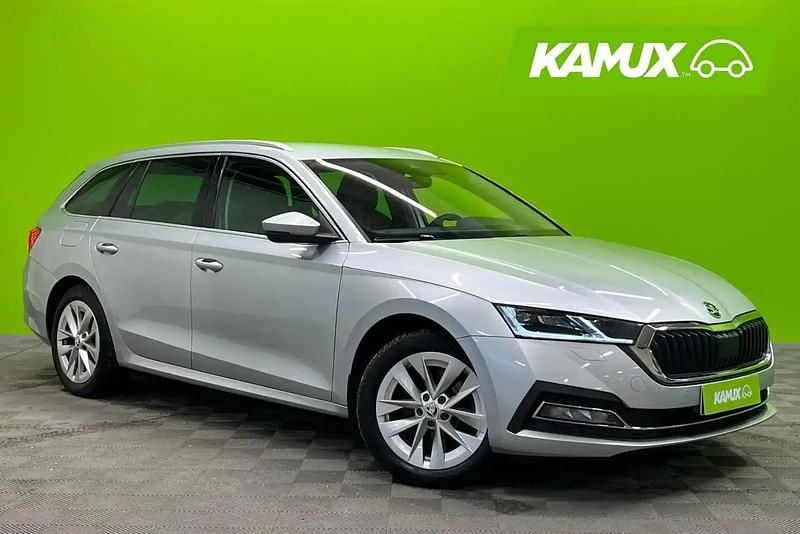 Hopea / harmaa Käytetty 2021 Skoda Octavia Style Farmari | 18 900 € (Hyvä tarjous) - Kuva 1/4