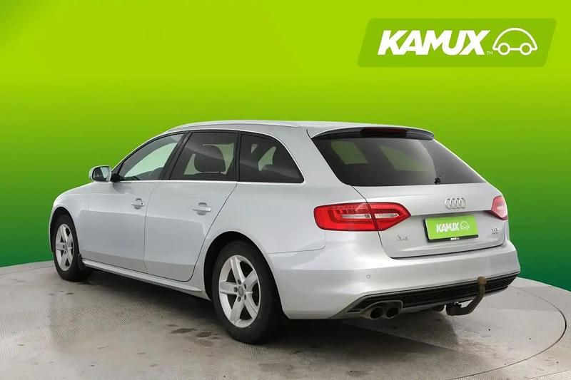 Käytetty Audi A4 S-Line 177 HP (130 kW) 2014 Hopea / harmaa Farmari