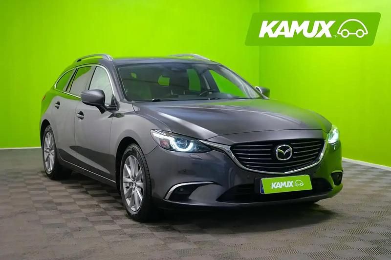Käytetty Mazda 6 Edition 165 HP (121 kW) 2017 Hopea / harmaa Farmari