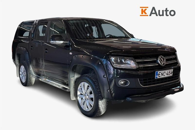 Käytetty VW Amarok Highline 177 HP (130 kW) 2015 Musta Nouto
