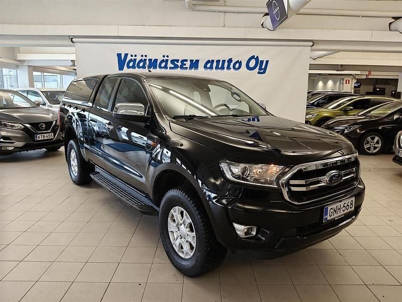 Käytetty Ford Ranger XLT 170 HP (125 kW) 2019 Musta Nouto