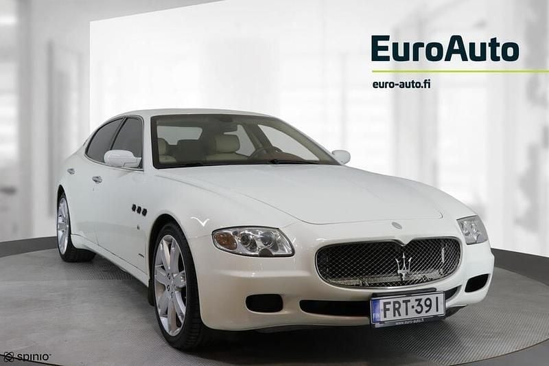 Käytetty Maserati Quattroporte 400 HP (294 kW) 2005 Valkoinen Sedan