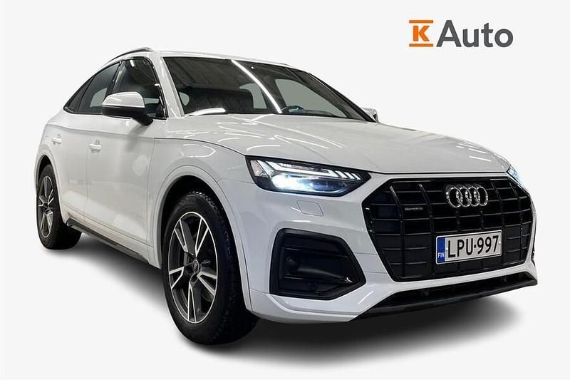 Valkoinen Käytetty 2021 Audi Q5 Sportback Advanced Plus Katumaasturi | 37 680 € (Perustarjous) - Kuva 1/3