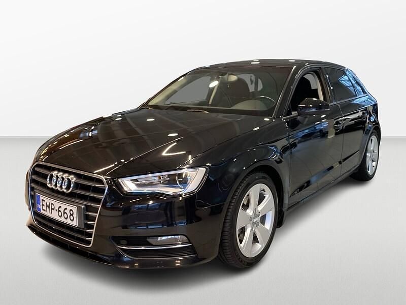 Musta Käytetty 2013 Audi A3 Sportback Business Viistoperä | 10 890 € (Perustarjous) - Kuva 1/4