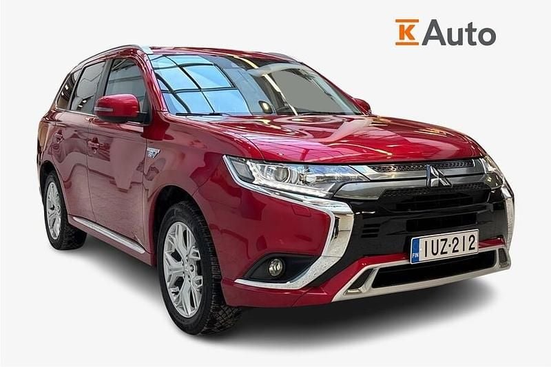 Käytetty Mitsubishi Outlander P-HEV Active 135 HP (99 kW) 2021 Punainen Katumaasturi