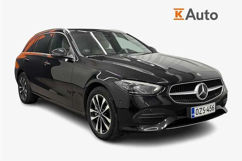 Musta Käytetty 2023 Mercedes C300e Business Farmari | 35 550 € (Hyvä tarjous) - Kuva 1/3