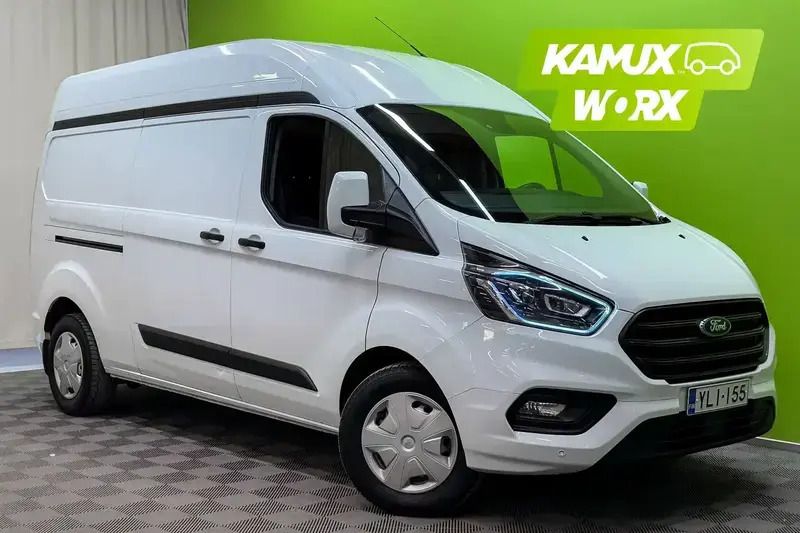 Valkoinen Käytetty 2019 Ford Transit Custom Trend Van | 22 390 € (Hyvä tarjous) - Kuva 1/4