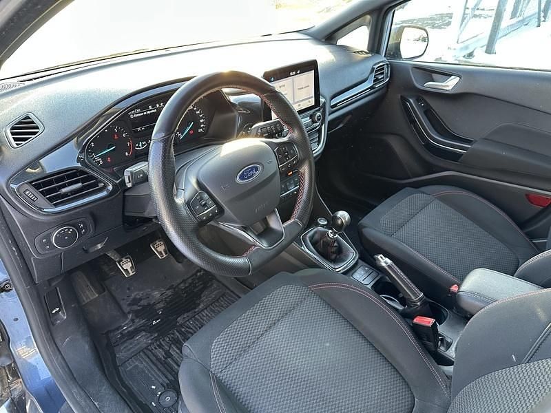 Käytetty Ford Fiesta ST-Line 101 HP (74 kW) 2019 Sininen Viistoperä