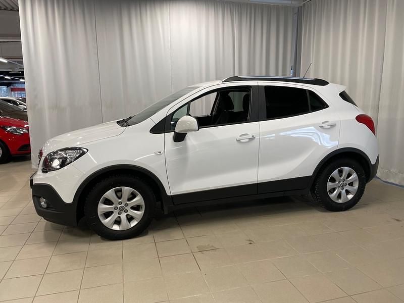 Käytetty Opel Mokka drive 140 HP (102 kW) 2015 Valkoinen Katumaasturi