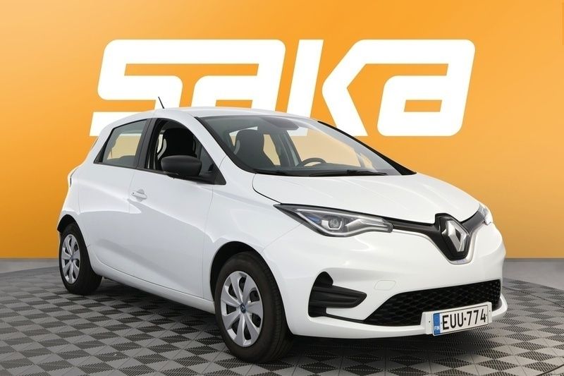 Valkoinen Käytetty 2020 Renault Zoe Zen Viistoperä | 12 600 € (Hyvä tarjous) - Kuva 1/3