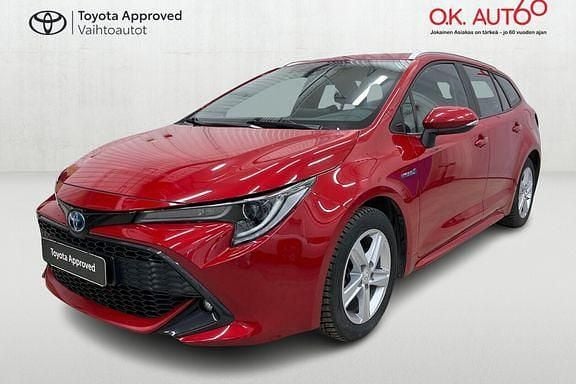 Punainen Käytetty 2020 Toyota Corolla Active Farmari | 23 490 € (Perustarjous) - Kuva 1/4
