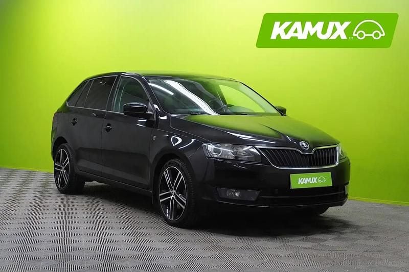 Musta Käytetty 2015 Skoda Rapid Elegance Sedan | 9 400 € (Perustarjous) - Kuva 1/4