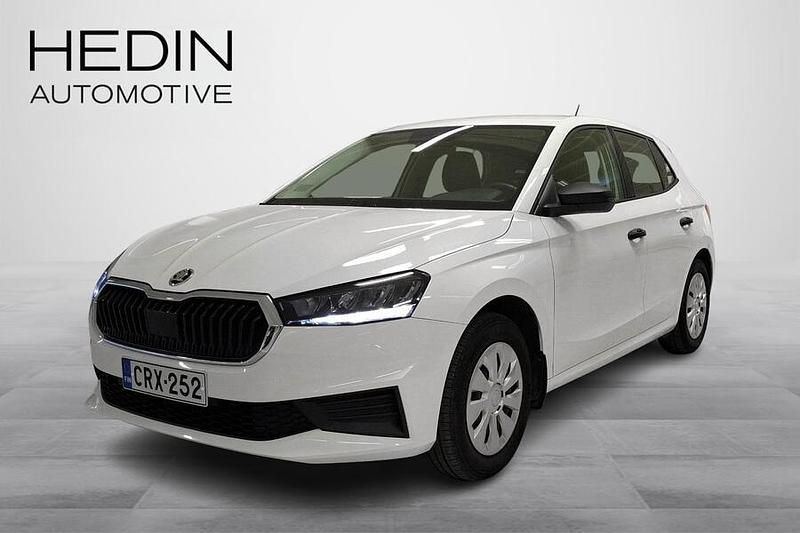 Valkoinen Käytetty 2024 Skoda Fabia Drive Viistoperä | 16 900 € (Hieman kallis) - Kuva 1/3