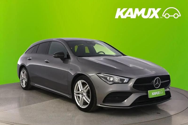 Hopea / harmaa Käytetty 2021 Mercedes CLA250e Shooting Brake Business Farmari | 26 860 € - Kuva 1/4