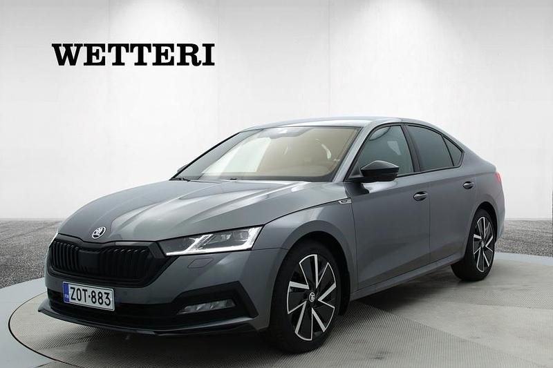 Harmaa Uusi 2025 Skoda Octavia SportLine Sedan | 37 490 € (Perustarjous) - Kuva 1/4