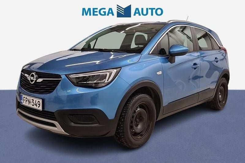 Käytetty Opel Crossland X Innovation 131 HP (96 kW) 2020 Sininen Katumaasturi