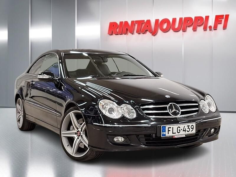 Käytetty Mercedes CLK500 388 HP (285 kW) 2007 Musta Coupe - kaksiovinen