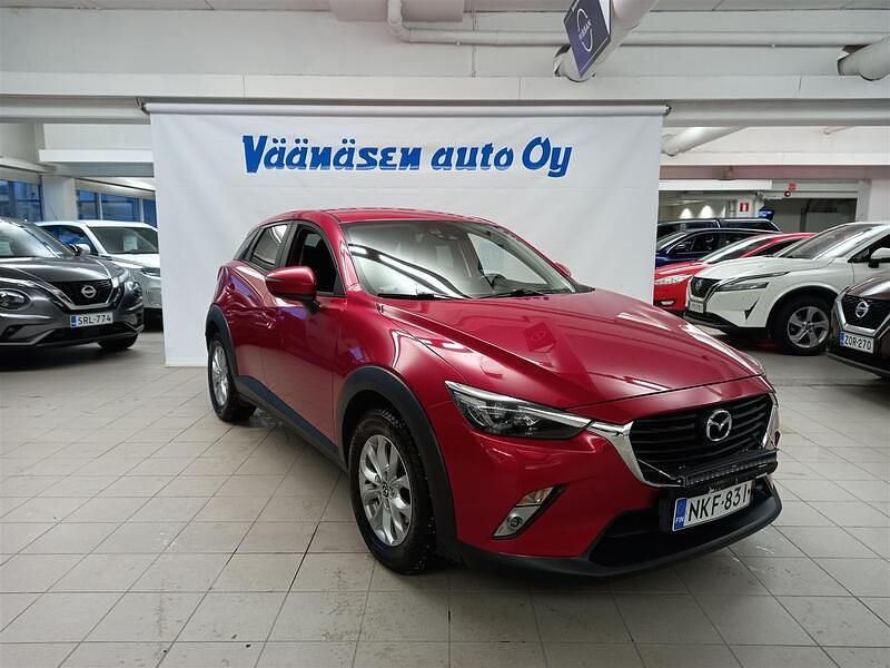 Käytetty Mazda CX-3 Touring 120 HP (88 kW) 2016 Punainen Katumaasturi