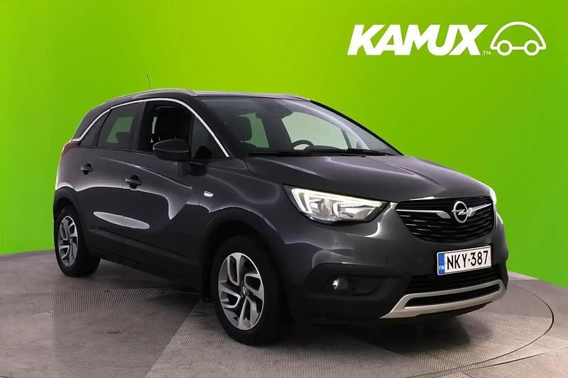 Hopea / harmaa Käytetty 2017 Opel Crossland X Innovation Katumaasturi | 9 400 € (Perustarjous) - Kuva 1/4