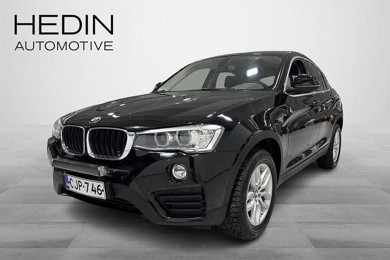 Käytetty BMW X4 190 HP (139 kW) 2015 Musta Katumaasturi