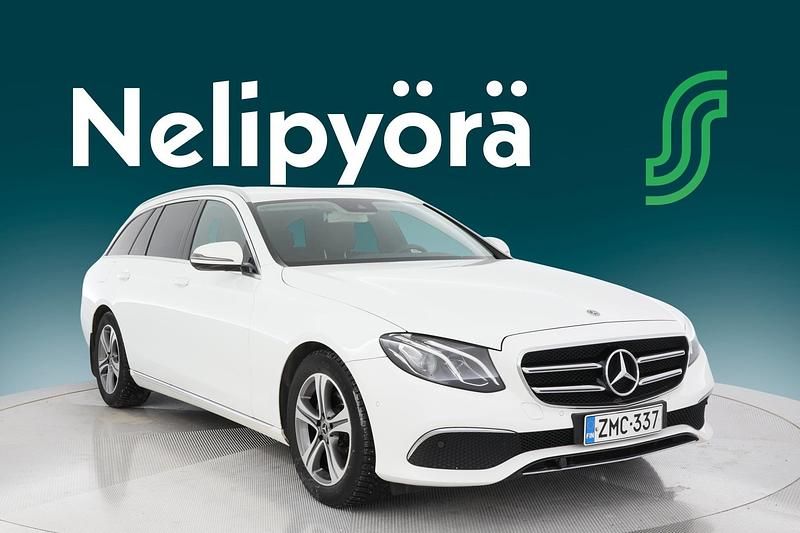 Käytetty Mercedes E200 Business 150 HP (110 kW) 2018 Musta Farmari