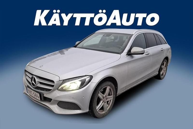 Käytetty Mercedes C220 Business 170 HP (125 kW) 2015 Hopea Farmari