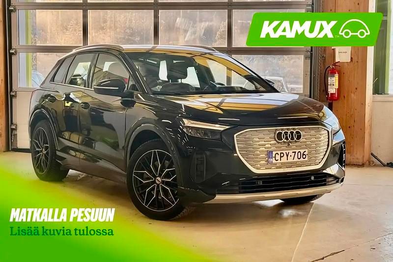 Musta Käytetty 2022 Audi Q4 e-tron Katumaasturi | 25 800 € (Hyvä tarjous) - Kuva 1/4