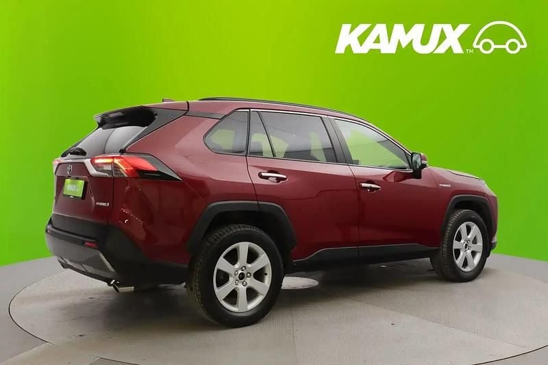 Käytetty Toyota RAV4 Hybrid Executive 222 HP (163 kW) 2019 Punainen Katumaasturi