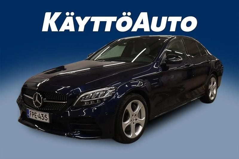 Met. sininen Käytetty 2020 Mercedes C300e Business Sedan | 27 890 € (Perustarjous) - Kuva 1/4