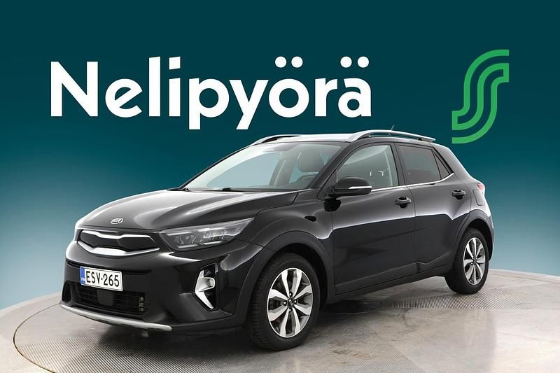 Musta Käytetty 2021 Kia Stonic EX Katumaasturi | 16 600 € (Hyvä tarjous) - Kuva 1/2