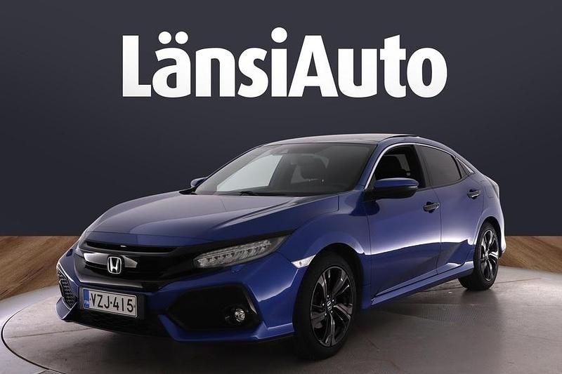 Sininen Käytetty 2017 Honda Civic Sport Viistoperä | 14 980 € (Perustarjous) - Kuva 1/1
