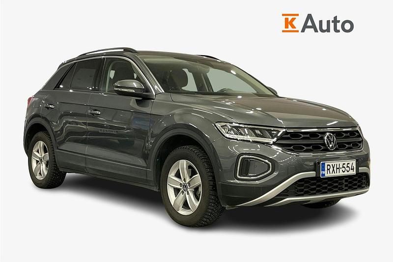 Harmaa Käytetty 2024 VW T-Roc Comfortline Katumaasturi | 33 900 € (Perustarjous) - Kuva 1/3