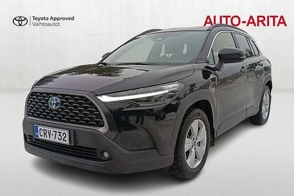 Käytetty Toyota Corolla Cross Edition 138 HP (101 kW) 2024 Musta Katumaasturi