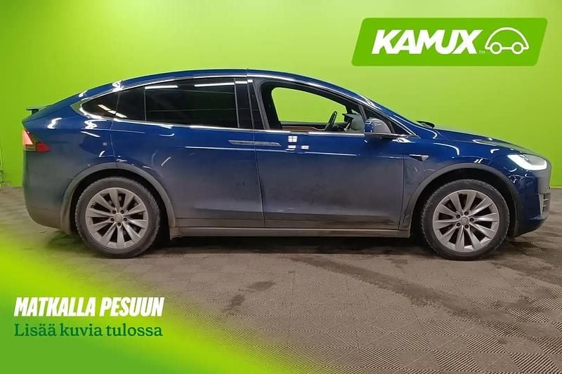 Käytetty Tesla Model X Long Range AWD 311 kW (423 HP) 2020 Sininen Katumaasturi