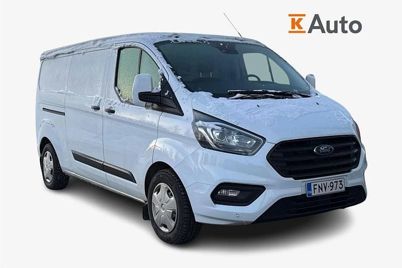 Valkoinen Käytetty 2020 Ford Transit Custom Trend Van | 16 900 € (Hyvä tarjous) - Kuva 1/4