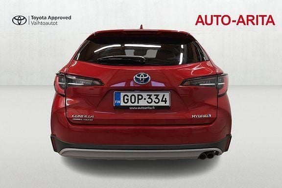 Käytetty Toyota Corolla 184 HP (135 kW) 2021 Punainen Farmari