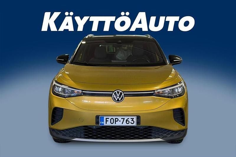 Käytetty VW ID.4 Pro Performance 150 kW (204 HP) 2021 Keltainen Katumaasturi