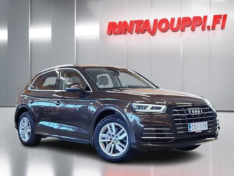 Ruskea Käytetty 2020 Audi Q5 S-Line Katumaasturi | 21 280 € (Supertarjous) - Kuva 1/3