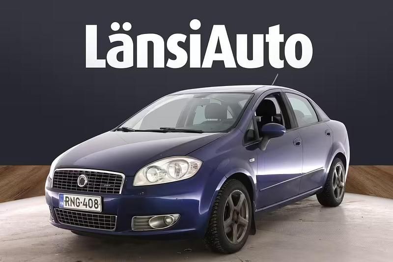 Käytetty Fiat Linea 120 HP (88 kW) 2008 Sininen Sedan