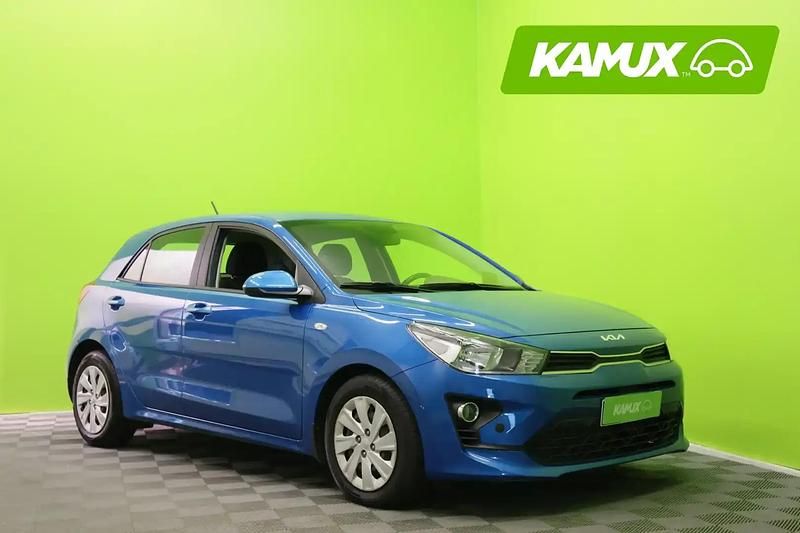 Sininen Käytetty 2022 Kia Rio Sedan | 15 890 € (Perustarjous) - Kuva 1/4