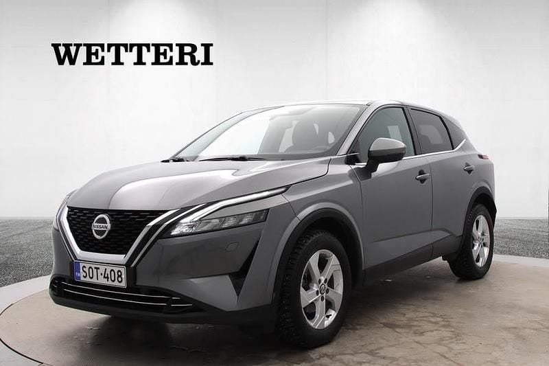 Harmaa Käytetty 2022 Nissan Qashqai N-Connecta Katumaasturi | 22 980 € (Hyvä tarjous) - Kuva 1/4